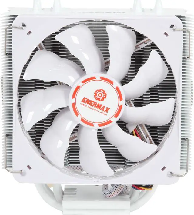 Alt view image 2 of 6 - ENERMAX ETS-T40-W White 120mm Cluster CPU Cooler with Cluster APS PWM Fan