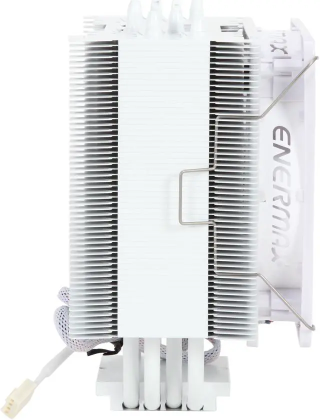 Alt view image 3 of 6 - ENERMAX ETS-T40-W White 120mm Cluster CPU Cooler with Cluster APS PWM Fan