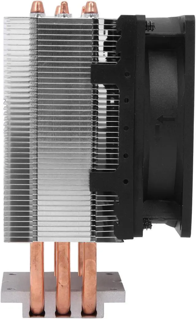 Alt view image 3 of 8 - Enermax ETS-N30-HE Black 92mm Twister CPU Cooler with High Performance PWM Fan
