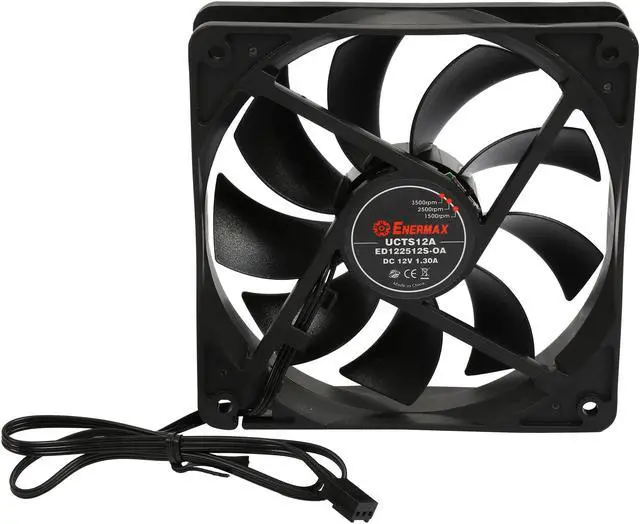 Alt view image 4 of 6 - ENERMAX UCTS12A Twister Storm UCTS12A 120mm Case Fan