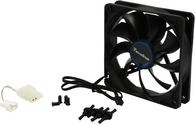 Alt view image 5 of 6 - ENERMAX UCTS12A Twister Storm UCTS12A 120mm Case Fan
