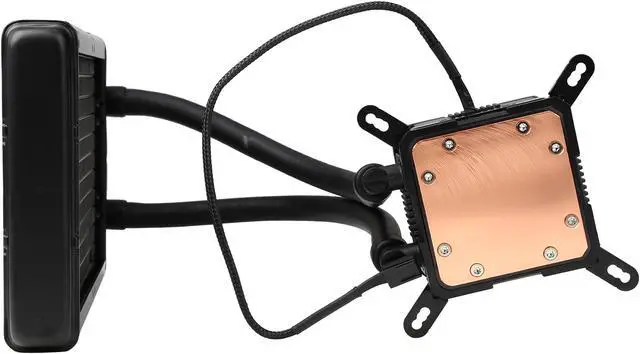 Alt view image 5 of 10 - Enermax ELC-LMR240-BS Liqmax II 240 / ELC-LMR240-BS / Liquid CPU Cooler 25mm Fan/ INTEL/AMD with AM4 Support