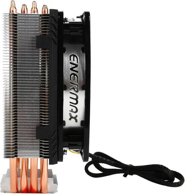 Alt view image 6 of 8 - Enermax ETS-T40 Fit CPU Air Cooler, 200W+ TDP for Intel/ AMD Universal Socket, AM4 / LGA 1700/1200/1151, 4 Direct Contact Heat Pipes, 120mm Silent PWM Fan LGA 1700 Compatible