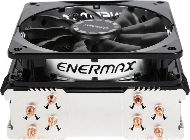 Alt view image 4 of 8 - Enermax ETS-T40 Fit CPU Air Cooler, 200W+ TDP for Intel/ AMD Universal Socket, AM4 / LGA 1700/1200/1151, 4 Direct Contact Heat Pipes, 120mm Silent PWM Fan LGA 1700 Compatible