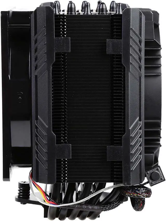 Alt view image 10 of 13 - ENERMAX ETS-T50A-BVT Twister Aluminum 120mm CPU Cooler with DFR (Dust Free Rotation) Vegas Fan with 3 color LED