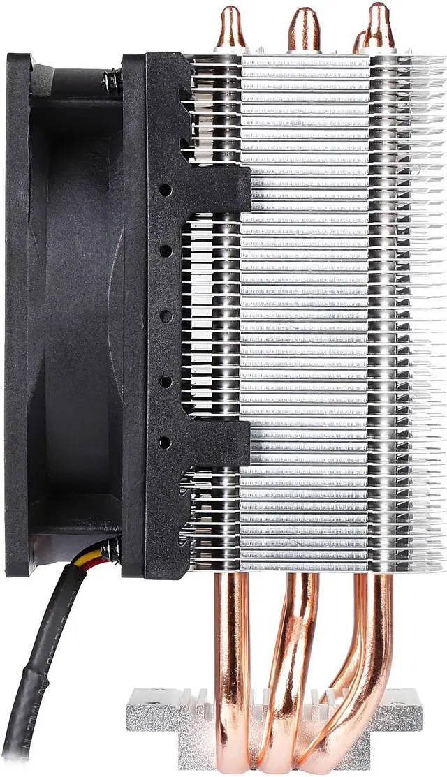 Alt view image 6 of 9 - ENERMAX CPU Air Cooler, 150W+ TDP for Intel/ AMD Universal Socket AM4 & AM5 / Intel LGA 1700/1200/1151, 3 Direct Contact Heat Pipes, 90mm PWM Fan – AM5 & LGA 1700 Ready – ETS-N30R-HE
