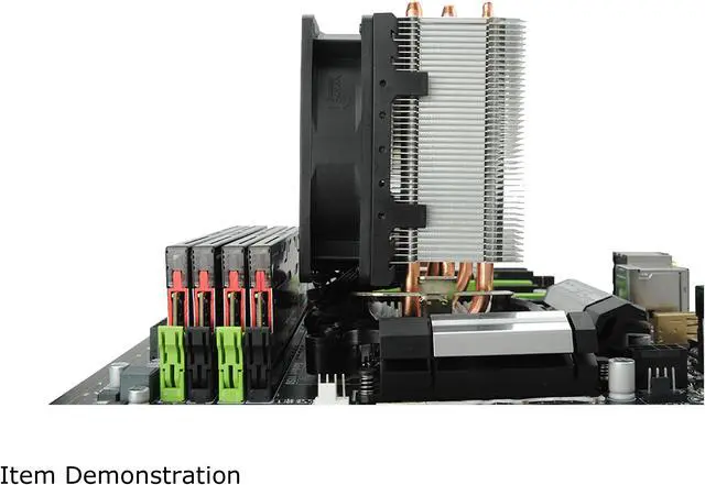 Alt view image 6 of 7 - Enermax ETS-N31 CPU Air Cooler, 130W+ TDP for Intel/ AMD Universal Socket AM4 & AM5 / Intel LGA 1700/1200/1151, 3 Direct Contact Heat Pipes, 92mm PWM Fan – AM5 & LGA 1700 Ready