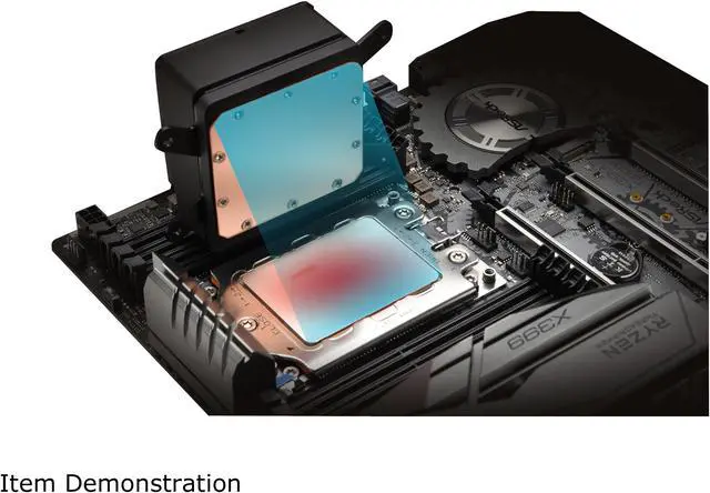 Alt view image 4 of 6 - Enermax Liqtech TR4 240 AIO Liquid CPU Cooler, Support 500W+TDP and Overclocking, AMD Socket TR4 Ready, ELC-LTTR240-TBP