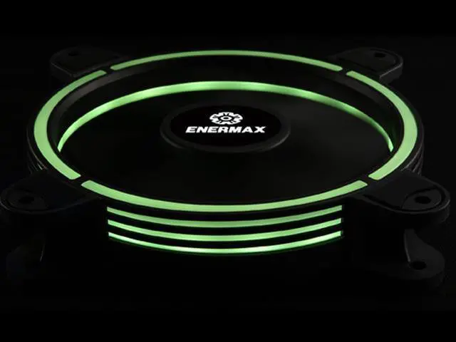 Alt view image 9 of 14 - Enermax T.B RGB 120mm Case Fan with 3 in 1 Remote Controller and Control Box; Halo Arc-Shaped Frame; RGB Sync via motherboard; UCTBRGB12-BP3; 3 Fan Pack