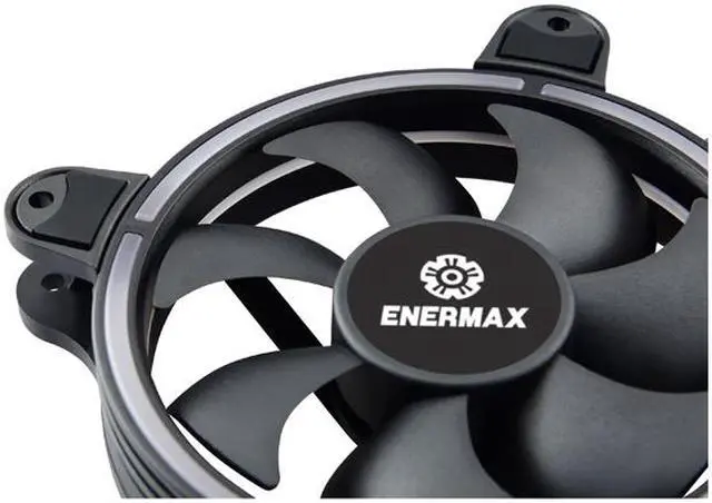 Alt view image 7 of 14 - Enermax T.B RGB 120mm Case Fan with 3 in 1 Remote Controller and Control Box; Halo Arc-Shaped Frame; RGB Sync via motherboard; UCTBRGB12-BP3; 3 Fan Pack