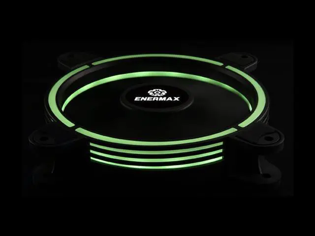 Alt view image 9 of 14 - Enermax T.B RGB 120mm Case Fan with 3 in 1 Remote Controller and Control Box, Halo Arc-Shaped Frame, RGB Sync via Motherboard, UCTBRGB12-BP6 - 6 Fan Pack