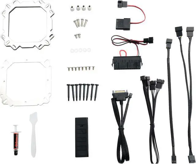 Alt view image 6 of 7 - Enermax LIQFUSION 240, Addressable RGB All-in-one CPU Liquid Cooler for AM4 / LGA 1700/1200/1151, 240mm Radiator, Patented Flow Indicator Design, T.B. RGB Addressable M/B Sync PWM Fan
