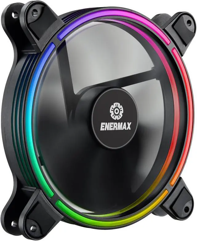 Alt view image 3 of 9 - Enermax T.B. RGB 140mm RGB Case Fan, Twister Bearing Technology, Single Pack - Black; UCTBRGB14-SG