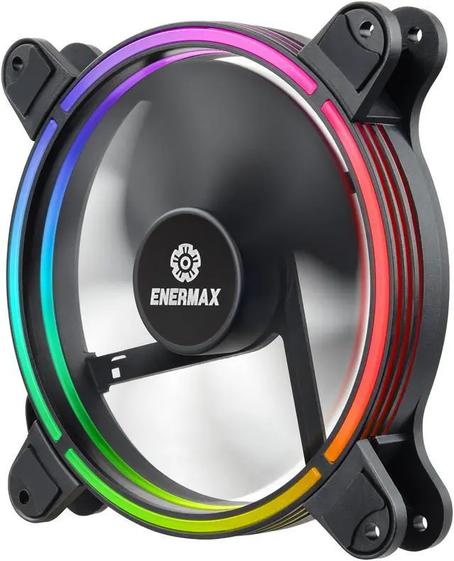 Alt view image 4 of 9 - Enermax T.B. RGB 140mm RGB Case Fan, Twister Bearing Technology, Single Pack - Black; UCTBRGB14-SG