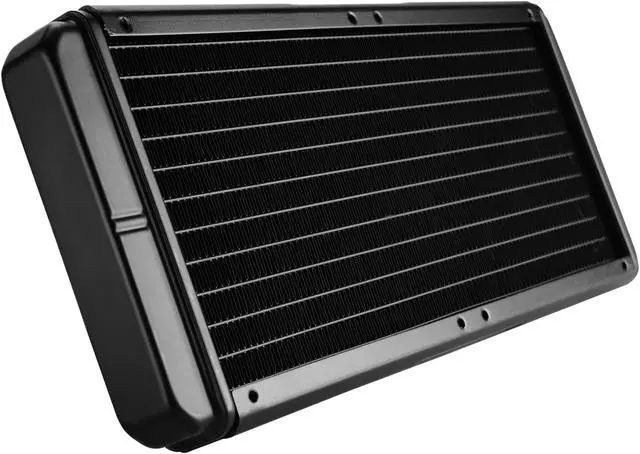 Alt view image 5 of 11 - Enermax AQUAFUSION 240 ARGB, All-in-one CPU Liquid Cooler for AM4 & AM5 / LGA 1700/1200/1151, 240mm Radiator, Dual-Chamber Water Block, SquaA RGB Fan - AM5 & LGA1700 Compatible
