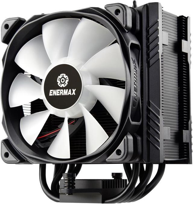 Alt view image 6 of 8 - Enermax ETS-T50 Axe ARGB CPU Air Cooler, 230W+ TDP for Intel/ AMD Universal Socket, AM4 & AM5 / LGA 1700/1200/1151, 5 Direct Contact Heat Pipes, 120mm PWM Fan - AM5 & LGA1700 Ready