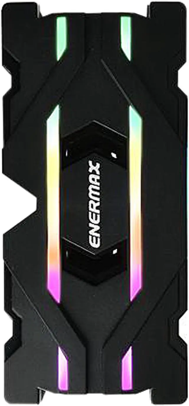 Alt view image 5 of 8 - Enermax ETS-F40 ARGB CPU Air Cooler, 200W+ TDP for Intel/ AMD Universal Socket, AM4 & AM5 / LGA 1700/1200/1151, 4 Direct Contact Heat Pipes, 140mm Silent PWM Fan - AM5 & LGA1700 Ready