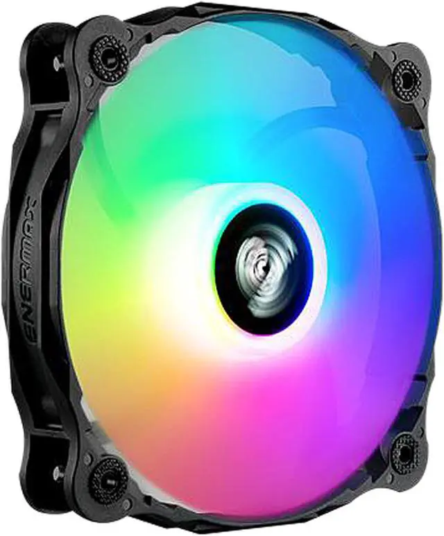 Alt view image 4 of 8 - Enermax ETS-F40 ARGB CPU Air Cooler, 200W+ TDP for Intel/ AMD Universal Socket, AM4 & AM5 / LGA 1700/1200/1151, 4 Direct Contact Heat Pipes, 140mm Silent PWM Fan - AM5 & LGA1700 Ready