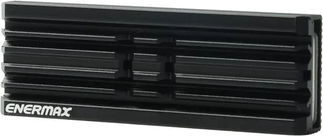 Alt view image 2 of 8 - Enermax M.2 2280 NVMe SSD Heatsink, Double-Sided Heat Sink, with Thermal Silicone Pad for PC / PS5 Cooling