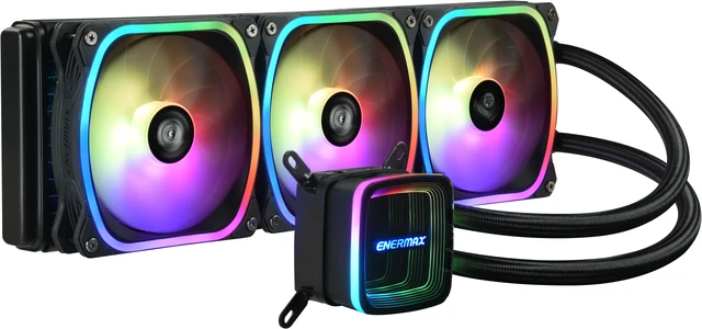 Open Box: Enermax AQUAFUSION ADV 360 ARGB AIO CPU Liquid Cooler ...