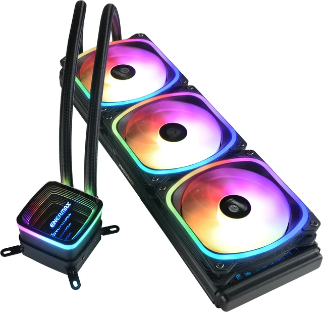Open Box: Enermax AQUAFUSION ADV 360 ARGB AIO CPU Liquid Cooler ...