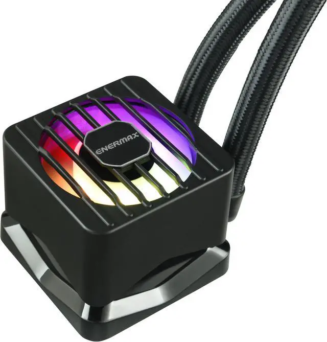 Alt view image 6 of 8 - ENERMAX LIQMAXFLO SR 360 ARGB AIO CPU Liquid Cooler - 60mm VRM Fan up to 3000 RPM, PWM-Controlled Pump, 360mm Radiator, Triple Silent Flow120mm FDB Fans, 370W TDP - AMD AM5 & Intel LGA 1851/1700 Ready