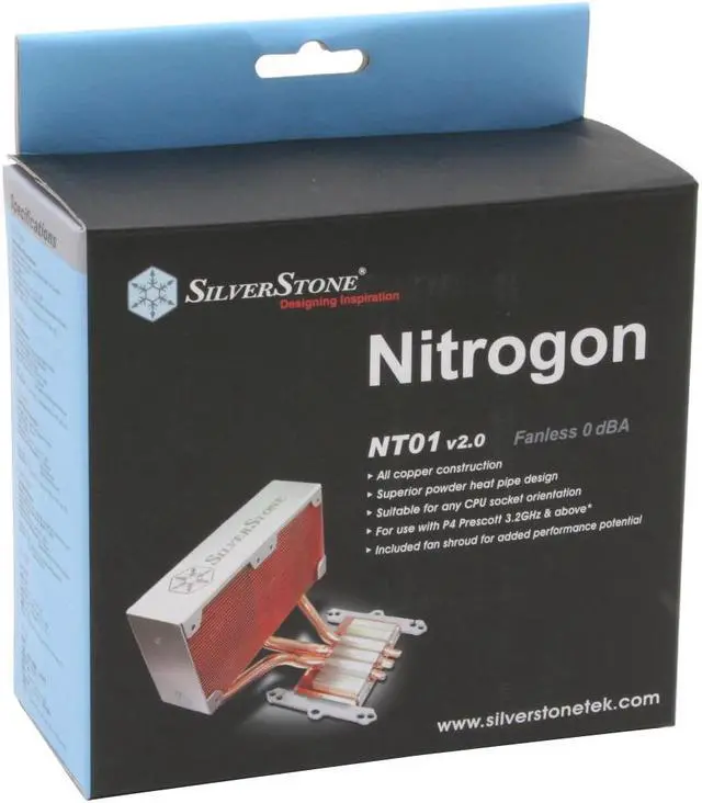 Alt view image 5 of 5 - SILVERSTONE SST-NT01V2.0 CPU Cooling Heatsink