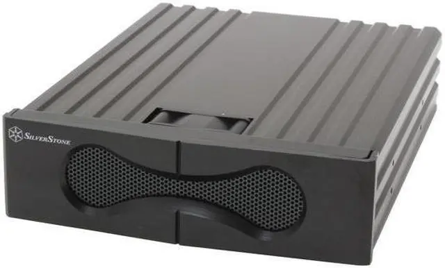 Main image of SILVERSTONE SST-FP53-B Aluminum Black HDD Cooling Heatsink