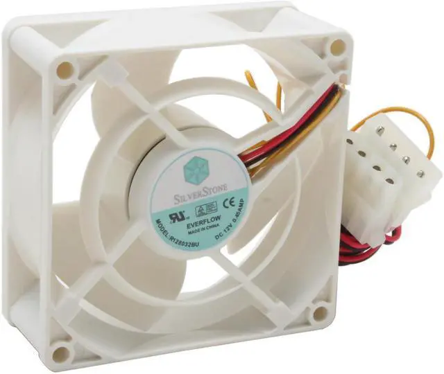 Alt view image 3 of 6 - SilverStone RL-FM81 80mm Case Cooling Fan With Control Panel