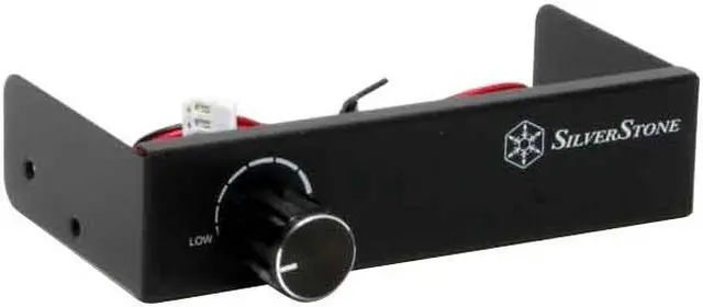 Alt view image 3 of 5 - SilverStone FM122-B Case Cooling Fam with Fan Speed Controller