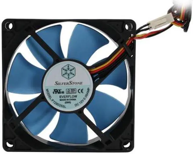 Alt view image 3 of 5 - SilverStone SCOOL81 80mm Case Fan with Thermal Sensor