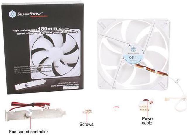 Alt view image 9 of 9 - SilverStone FM181 180 mm Case cooler