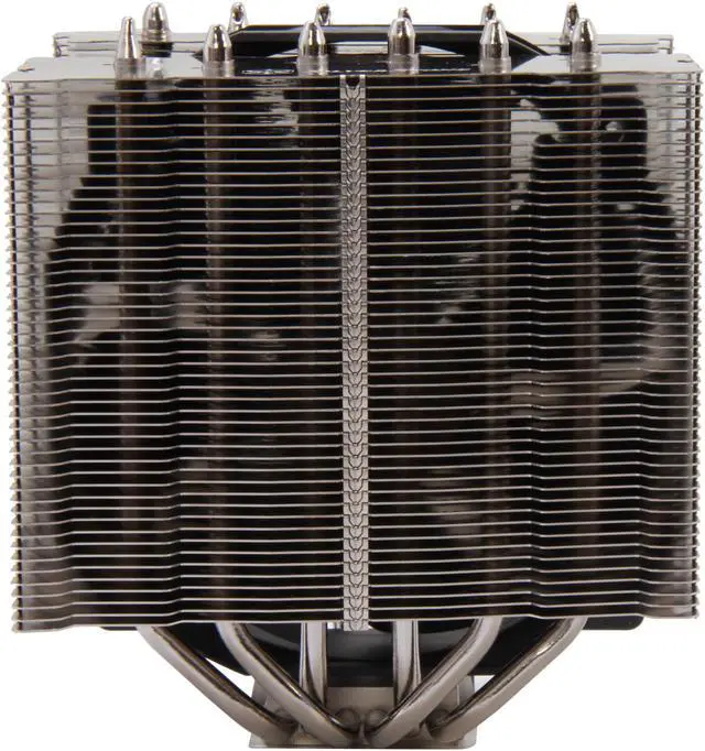 Alt view image 2 of 5 - SilverStone Heligon HE01 CPU Cooler with 140mm fan for Intel socket LGA 775 / 1155 / 1156 / 1366 / 2011, AMD socket  AM2 / AM3 / FM1 / FM2. Copper base heatpipe and Aluminum fins