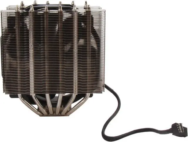 Alt view image 4 of 5 - SilverStone Heligon HE01 CPU Cooler with 140mm fan for Intel socket LGA 775 / 1155 / 1156 / 1366 / 2011, AMD socket  AM2 / AM3 / FM1 / FM2. Copper base heatpipe and Aluminum fins