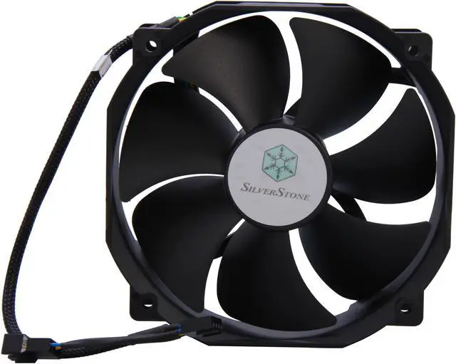 Alt view image 3 of 6 - SilverStone FHP-141 140mm (120mm mounting holes) Case Fan