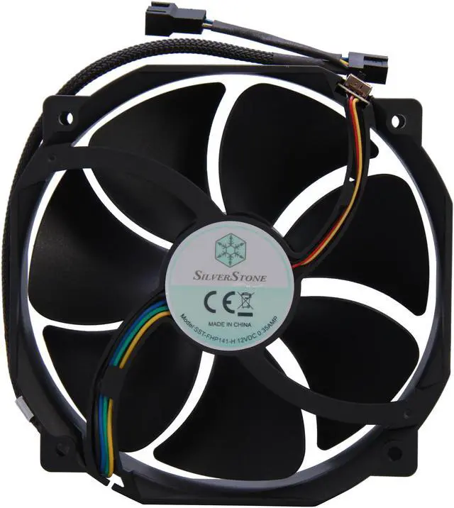 Alt view image 5 of 6 - SilverStone FHP-141 140mm (120mm mounting holes) Case Fan