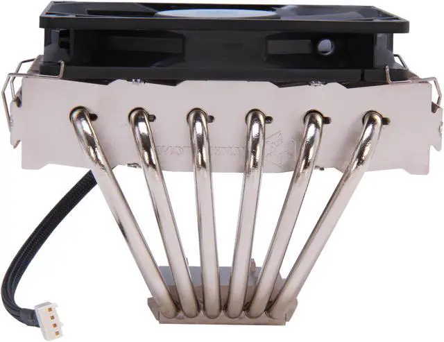 Alt view image 2 of 8 - SILVERSTONE NT06-PRO Low Profile CPU Cooler with Thin 120mm fan