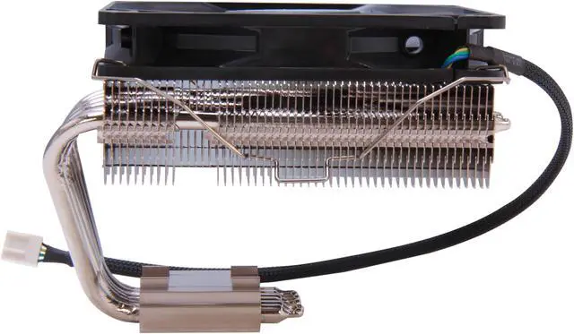 Alt view image 4 of 8 - SILVERSTONE NT06-PRO Low Profile CPU Cooler with Thin 120mm fan
