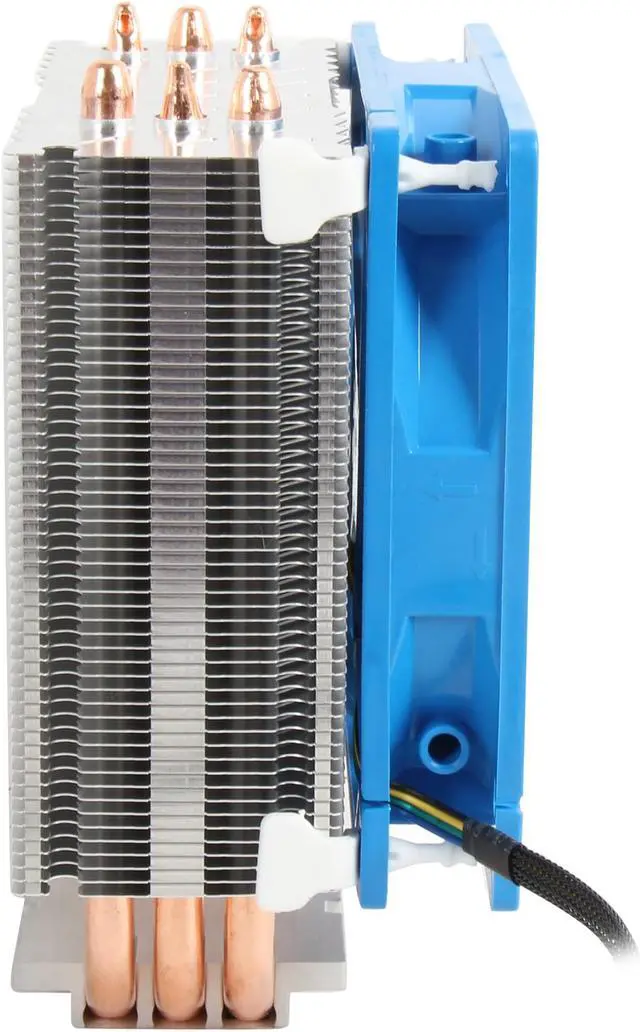 Alt view image 3 of 6 - SilverStone Argon Series AR01 CPU Cooler with 120mm Fan for socket LGA775/1155/1156/1366/2011, AM2/AM3/FM1/FM2