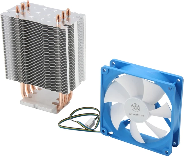 Main image of SilverStone Argon Series AR02 CPU Cooler with 92mm Fan for socket LGA775/1155/1156/1366/2011, AM2/AM3/FM1/FM2