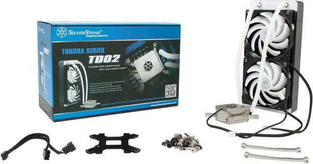 Alt view image 6 of 6 - SILVERSTONE Tundra Series TD02 ALL-IN-ONE Water/Liquid CPU Cooler 240MM