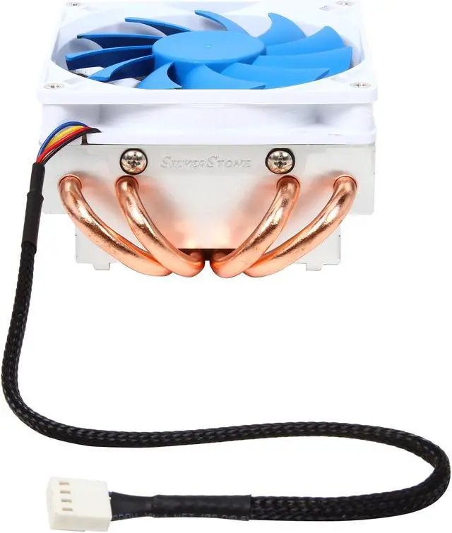 Alt view image 4 of 8 - SilverStone Argon Series AR06 Rifle Bearing CPU Cooler with 92mm Fan for Socket LGA1155/1156/1150, AM2/AM3/FM1/FM2