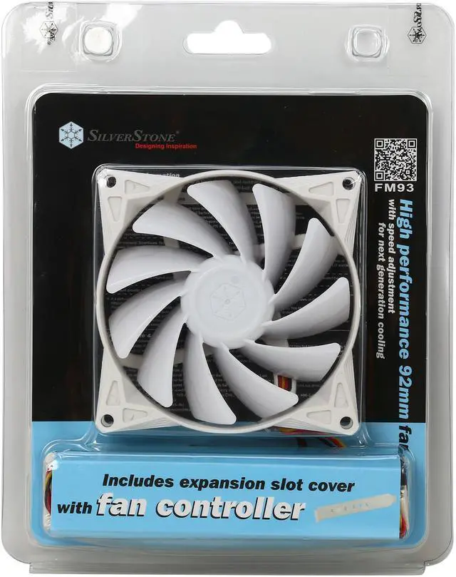 Alt view image 6 of 6 - SILVERSTONE FM93 Professional PWM 92mm Fan with Optimal Performance and Low Noise