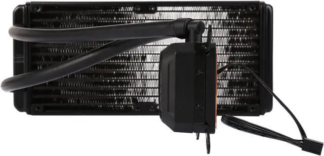 Alt view image 3 of 10 - SILVERSTONE TD02-LITE Durable High-Performance All-In-One Liquid CPU Cooler with Dual Adjustable 120mm PWM Fans