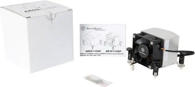 Alt view image 8 of 7 - SILVERSTONE SST-AR09-115XP 60mm 2 Ball CPU Cooling