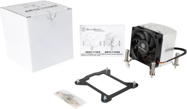 Alt view image 7 of 7 - SILVERSTONE SST-AR10-115XS 70mm 2 Ball CPU Cooling