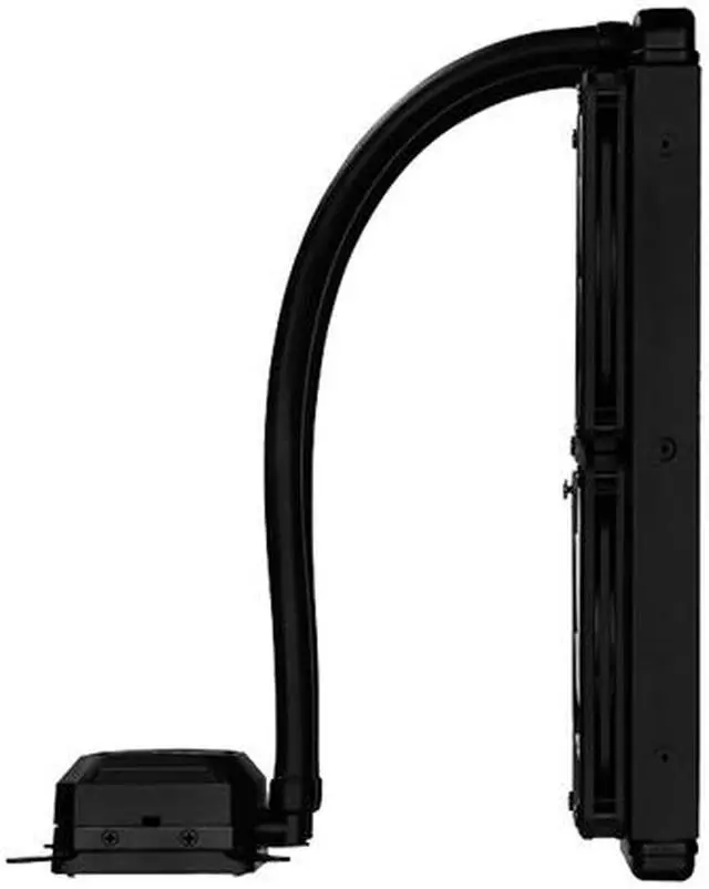 Alt view image 3 of 6 - SILVERSTONE Tundra SST-TD02-SLIM-V2 Water Cooler