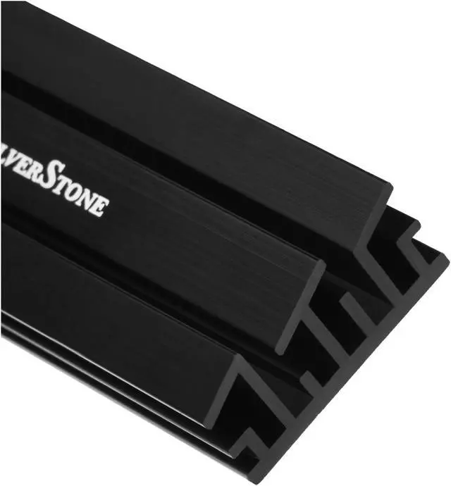 Alt view image 3 of 7 - SilverStone SST-TP02-M2 M.2 SSD Cooling Kit