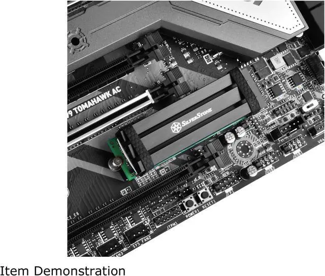 Alt view image 4 of 7 - SilverStone SST-TP02-M2 M.2 SSD Cooling Kit