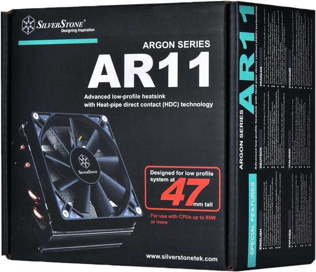 Alt view image 13 of 13 - SILVERSTONE SST-AR11 92mm Dual ball bearing CPU Cooler